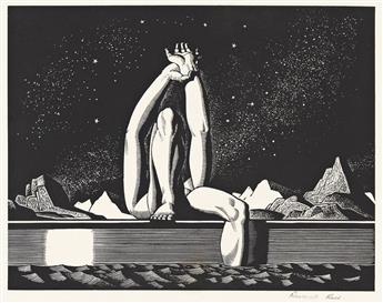ROCKWELL KENT (1882 - 1971) Starlight.                                                                                                           